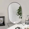 Modern Metal Frame Vanity Tabletop Mirror Free Standing Makeup Dressing Bathroom