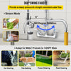 VEVOR Commercial Kitchen Pre-rinse Faucet Tap Spray Arm Sink Pedestal Faucet 8"