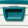 GREEN OUTDOOR GARDEN PLASTIC STORAGE BOX PORTABLE TRUNK CUSHION TOYS