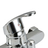 Luxury Bathroom Chrome Sink Bath Filler Tap Shower Mixer Taps with Hand Held UK