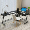 L Shaped Home Office Gaming Computer Desk PC Laptop Workstation Corner Desk D