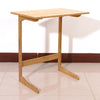 Bamboo Bedside Sofa Side Table Coffee Laptop End Laptop Desk for Living Room UK