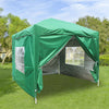 Gazebo Pop-up Marquee Canopy Garden Wedding Party Tent Water-Resistant 3 Size