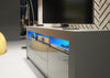 TV Unit 160cm Modern Cabinet Stand Sideboard High Gloss/Matt Doors With Free LED