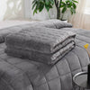 PREMIUM VELVET WEIGHTED GRAVITY BLANKET ANXIETY AUTISM DEPRESSION SLEEP THERAPY