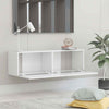 TV Cabinet TV Stand Unit Wall Mounted Floating Cupboard 2 Compartments Furniture