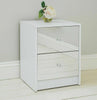 Bedside Tables Cabinets Unit Bedroom Nightstand Furniture Chest Of Drawers White