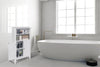 Bathroom Cabinet Storage Unit Free Standing Cupboard w/ Shelves Unit Furniture