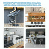 2PCS/set Bar Stools Leather Chairs Breakfast Chairs Swivel Gas Lift Kitchen Seat