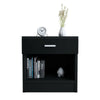 Black Bedside Table High Gloss Cabinet Chest Of Drawer Storage Bedroom Furniture