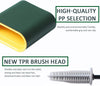 Silicone Toilet Brush With Holder Soft TPR Bathroom Set Cleaning Brush Full Set