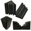 12x Corner Acoustic Foam Panel Sound Noise Absorption Studio Bass Trap Treatment