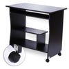 80CM Small Computer Desk Home Office PC Table Workstation Storage Shelves Unit