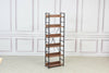 Modern 3 or 6-Tier Storage Shelf Ladder Bookshelf Display Stand Unit Rack Metal