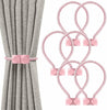 2X Strong Magnetic Curtain Tie Backs Buckle Clips Holdbacks Rope Tiebacks Home