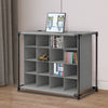 4 Tier Shoes Rack 16 Cube Storage Cabinet Bookcase Display Stand Shelving Unit
