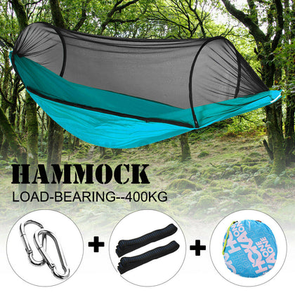 Double Person Outdoor Travel Camping Tent Hanging Hammock Chair W/ Mosquito