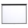 Portable 60-120" 4:3 Pull Down Projector Projection Screen Home Cinema Theater