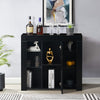 High Gloss LED Light Sideboard Storage Bedside Table TV Stand Cupboard Cabinet