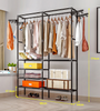 Large Clothes Rail Rack Garment Hanging Display Open Wardrobe Storage Shoe Shelf