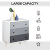 Chest of Drawers, 3 Drawer Storage Cabinet Home Organizer for Bedroom