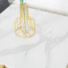 Luxury Coffee Table Sofa Side 40cm Square Centre Accent Table Living Room Golden