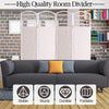4/6 Panels Wooden Room Divider Folding Privacy Screen Space Separator Partition