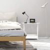 Small End Table Oval Side Table for Small Spaces Sofa Side Table for Living Room