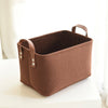 UK Shelf Box Organizer Laundry Bag Closet Toy Book Hamper Felt Storage Basket