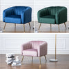 Upholstered Oyster Armchair Scallop Tub Chair Cocktail Wing Back Lotus Seat Sofa