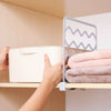 4x/pack Closet Shelf Dividers Wardrobe Partition Shelves Divider Clothes Shel~lw