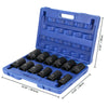 12pcs 3/4" Inch Long Reach Impact Sockets Drive Deep Impact Socket Set 24-41mm