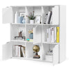 9 Cube Bookcase Shelving Display Storage Unit Wooden Organiser Cupboard Cabinet