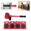 Heavy Furniture Roller Set Shifter Lifter Wheels Mover Easy Moving Slider Tool