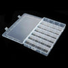 28 Compartment Hard Plastic Storage Box Jewellery Earring Beads Case Container