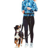 Adjustable Handsfree Hands Free Dog Running Jogging Waist Belt Lead Leash UK