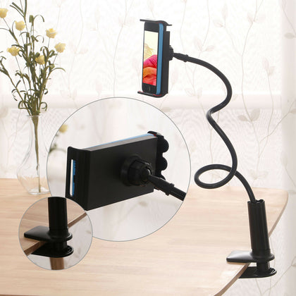Gooseneck Arm 360 Bed Desk Lazy Stand Holder Mount For ipad Tablet Kindle UK