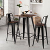 Tolix Pub High Chairs Bar Table Breakfast 2/4pcs Stools Set Cafe Commercial UK