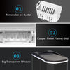 Countertop Ice Maker Machine with Ice Scoop & Basket for Home Kitchen Bar 1.5L