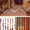 6 Types Wooden Bamboo Beaded Curtain Door Fly Screen Porch Bedroom Living