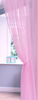 Single Plain Voile Net Curtain Sheer Panels Slot Top - Free Postage