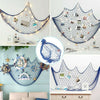 Nautical Fishing Net Seaside Wall Beach Party Sea Shells Home Garden Decor