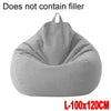 Large Bean Bag Chair Adult Teens Kid Couch Sofa Cover Lazy Lounger Garden Indoor