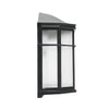 Outdoor Wall Lights Garden Glass Coach Sconce Lamp Black Metal Vintage Lighting