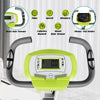 Indoor Cardio Folding Magnetic Exercise Bike Workout LCD Monitor Adjustable Seat