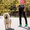 Hands Free Dog Leash Adjustable Waist Belt Lead Rope for Running Jogging Walking