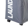 Folding Large Rolling Laundry Basket with Wheel Dirty Clothes Hamper Storage Bin