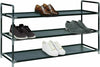 3 Tier Fabric SHOE Stand Storage Organiser RACK Lightweight Compact Space Save