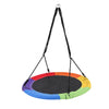 100cm Giant Nest Web Rope Hanging Tree Swing Seat Round Backyard Playground