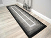 Grey Blue Long Short Narrow Hall Runner Rugs Corridor Thick Hallway Carpets Mats